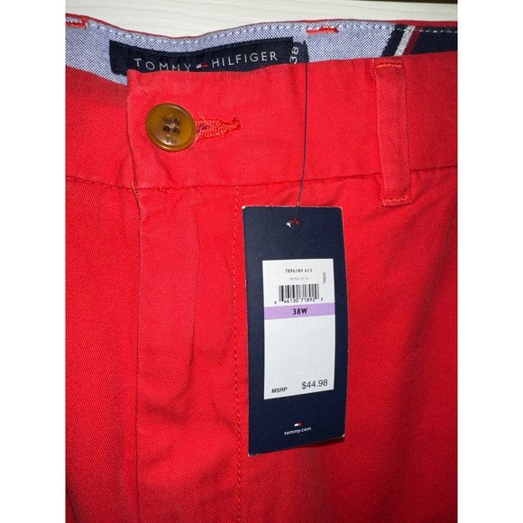 Tommy Hilfiger Custom Fit Coupe Sur Measure Res Shorts  Size 38 - Picture 5 of 11